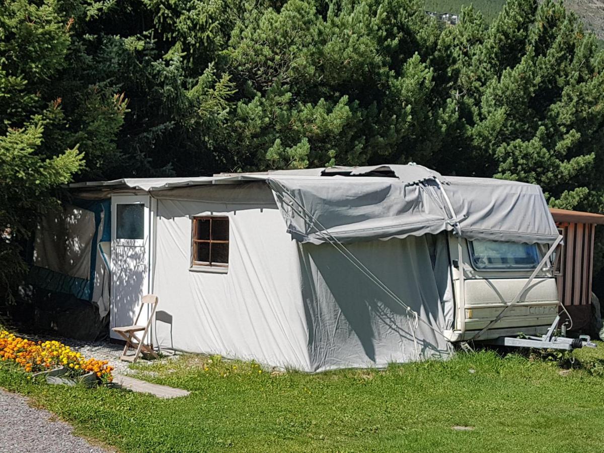 Camping Schonblick Im Saas-Tal Hotel Exterior foto
